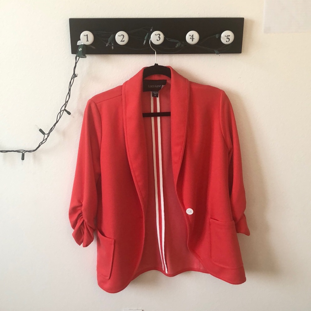 DARK PINK KAREN KANE JACKET